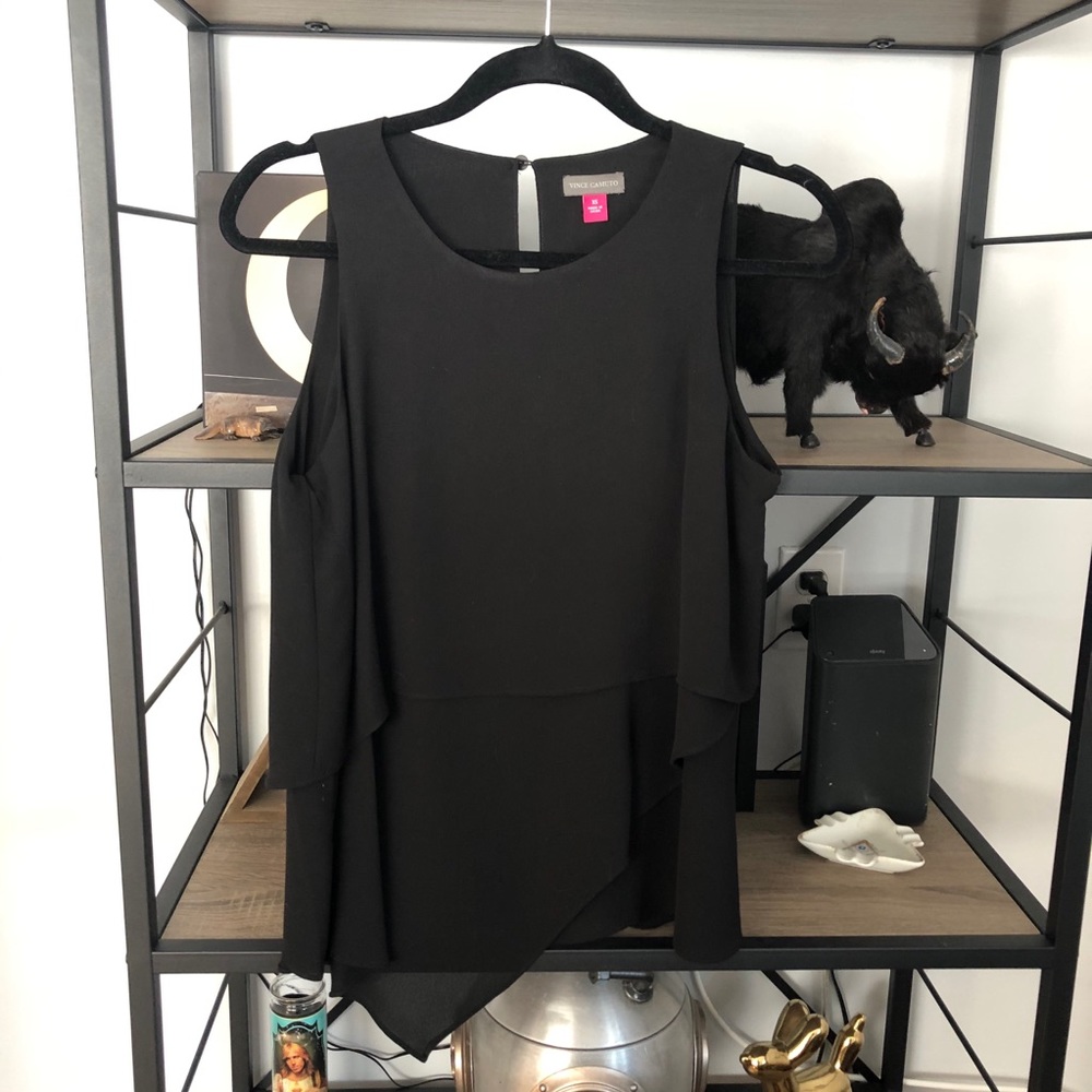 Vince Camuto Asymmetric Blouse